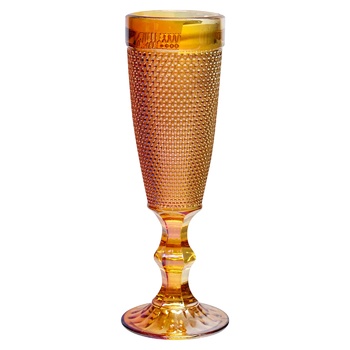 ZED Golden Champagne Glass 160ml - buy, prices for EKO Market - photo 1