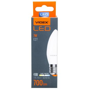 Videx LED Lamp C37e 7W E27 4100K - buy, prices for - photo 3