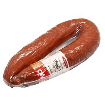 Kharkivskyy Myasnyy Ryad Wood-smoked Semi-smoked Sausage First Grade - buy, prices for - photo 2