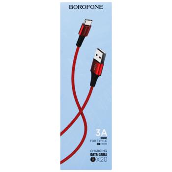 Borofone BX20 Charging Data Cable USB Type-C 3A - buy, prices for - photo 2