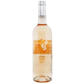 Вино Domaine du Clos Fleuri Mediterranee розовое сухое 12,5% 0,75л - купить, цены на Auchan - фото 1