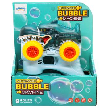 Bubble Gun Dinosaur with Light and Solution 90ml TS0591563 - buy, prices for Tavria V - photo 1