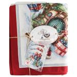 Provence Christmas Bonfire Tapestry Tablecloth 135*260cm