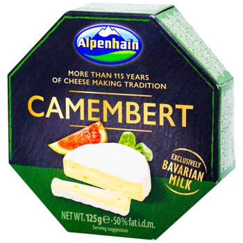 Сир Alpenhain Select Camembert 50% 125г - купити, ціни на КОСМОС - фото 1