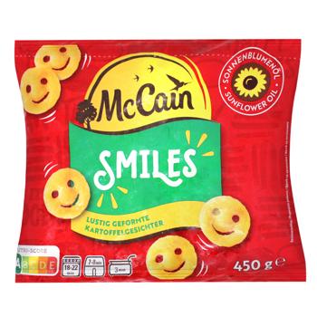Картофель фри McCain Smiles 450г - купить, цены на NOVUS - фото 1
