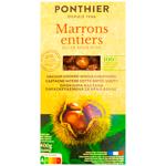 Ponthier Marrons Cuits Peeled Boiled Chestnuts 400g