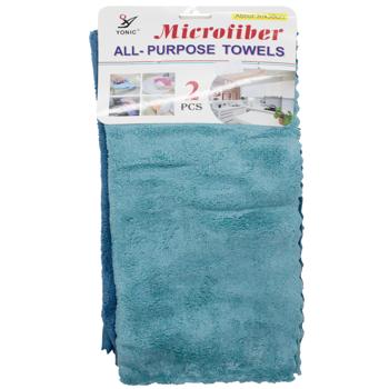 Серветка Yonic для прибирання 2шт 30*30см - купити, ціни на Таврія В - фото 3