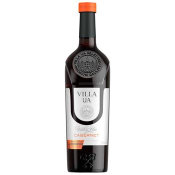 Villa UA Cabernet Dry Red Wine 9.5-14% 0,75l