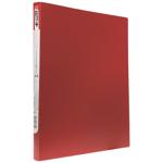 4Office Red Binder with Pocket A4