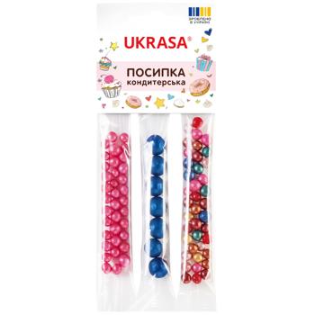 Набір цукрових кульок Украса кондитерські 3шт 17г