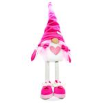 Гном Закоханість дівчинка на ніжках 53см малиновий