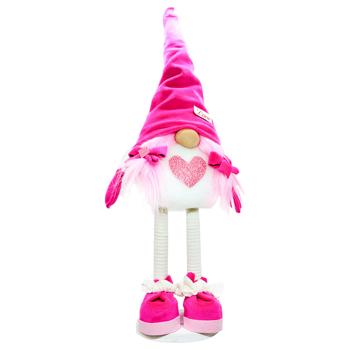 Гном Закоханість дівчинка на ніжках 53см малиновий - купити, ціни на Чудо Маркет - фото 1
