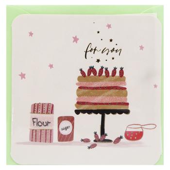 Sweet Life Greeting Card with Envelope in Assortment 9.2x9.2cm - buy, prices for - photo 6