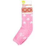 Auchan Cats and Footprints Terry Women's Socks s.23-25