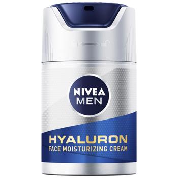 Крем для лица Nivea Men Anti-age Hyaluron увлажняющий 50мл - купить, цены на За Раз - фото 2