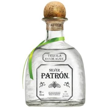 Текіла Patrón Silver 40% 0,75л