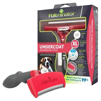 Інструмент для видалення підшерстя FURminator для короткошерстих собак, розмір XL - купить, цены на MasterZoo - фото 2
