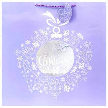 Bourgeois New Year Gift Bag 35x37x12cm - buy, prices for Auchan - photo 1