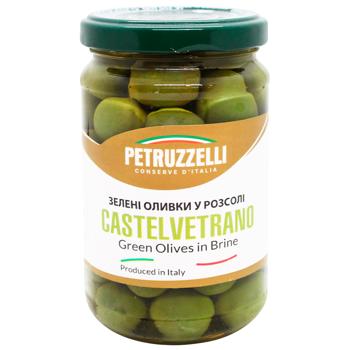 Petruzzelli Castelvetrano Green Olives in Brine 314ml - buy, prices for WINETIME - photo 1