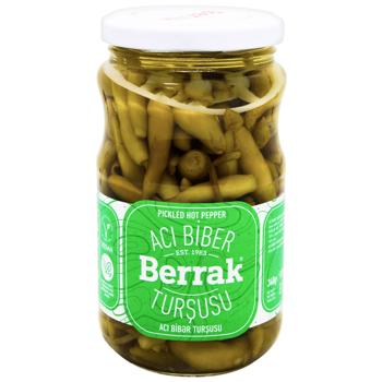 Berrak Canned Hot Pepper 370ml