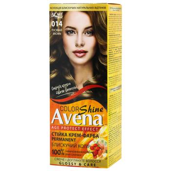 Avena Shine Light Brown Hair Dye 014