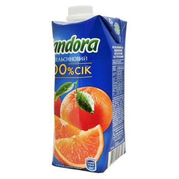 Сік Sandora апельсиновий 0,5л - купити, ціни на Ідеал - фото 1