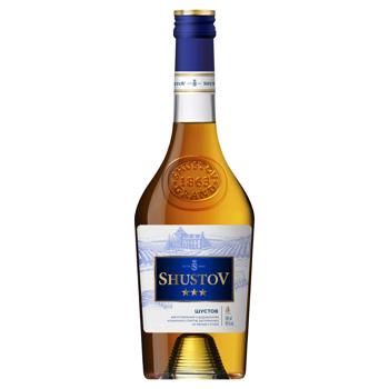 Shustov Gold Collection Alcoholic Drink 3 years 40% 0.5l - buy, prices for Chudo Market - photo 1