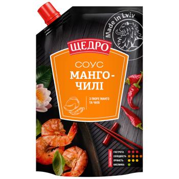Shchedro Mango Chili Sauce 200g - buy, prices for COSMOS - photo 1