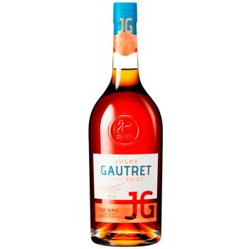 Коньяк Jules Gautret 10 Ans 40% 0,7л - купить, цены на WINETIME - фото 1