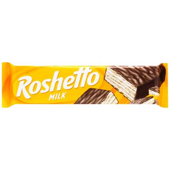 Roshen Roshetto Milk Chocolate Waffle Bar 34g - buy, prices for EKO Market - photo 1