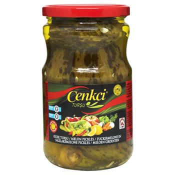 Дині Cenkci 670 г мариновані И638 (Туреччина) - купити, ціни на КОСМОС - фото 1