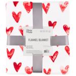 Ardesto Flannel Hearts Plaid 160*200cm