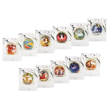 ASK Zodiac Signs Christmas Bubbles 6.5cm in Assortment