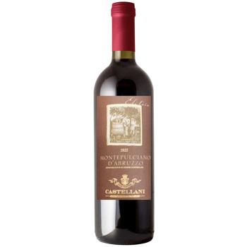Castellani Montepulciano D`Ambruzzo Red Dry Wine 12% 0.75l - buy, prices for MegaMarket - photo 1