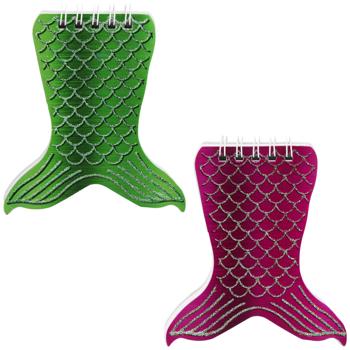 Блокнот Русалка 8х9см 40 листов в ассортименте - купить, цены на Auchan - фото 1