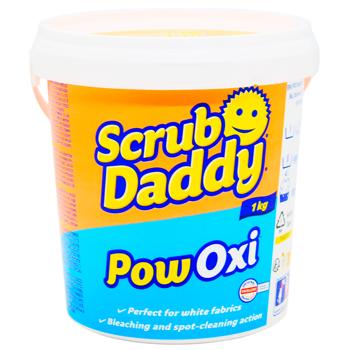Плямовивідник-відбілювач для білих тканин 1кг Power Oxi White Scrub Daddy 1 шт