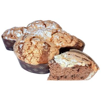 КЕКС КОЛОМБА ШОКОЛАДНО КАВОВИЙ 390 г - купить, цены на Auchan - фото 1