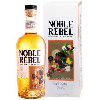 Віскі Noble Rebel Hazelnut Harmony 46% 0,7л - купити, ціни на WINETIME - фото 1