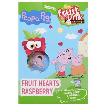 Снеки Fruit Funk Peppa Pig фруктові з малиною 5шт х 16г - купити, ціни на WINETIME - фото 3