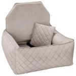 Car seat Pet fun light gray