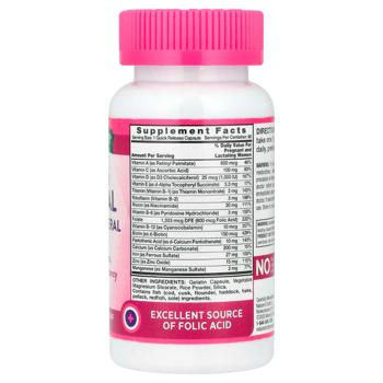 Nature's Truth, High Potency Prenatal Vitamin & Mineral Formula, 60 Quick Release Capsules - купити, ціни на Біотус - фото 2