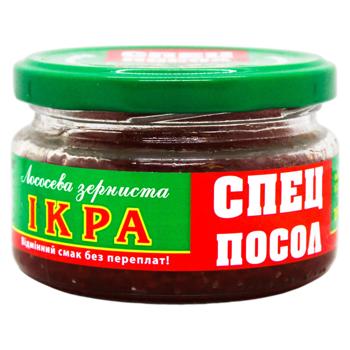 Икра форели Спецпосол зернистая 180г