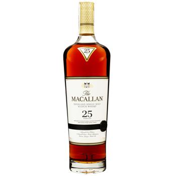 The Macallan 25yo Whisky 43% 0.7l