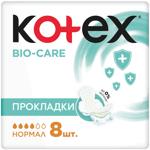 Kotex Bio Care Normal Pads 8pcs