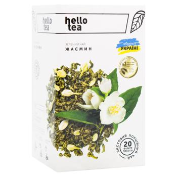 Чай зеленый Hello Tea Жасмин 2г*20шт - купить, цены на ULTRAMARKET - фото 1