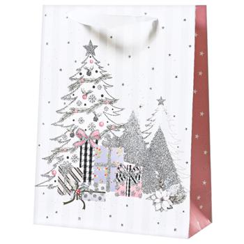 Xmas Gift Bag 18х24х8cm - buy, prices for METRO - photo 1