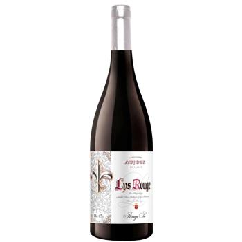 Aujoux Lys Rouge Red Dry Wine 12% 0.75l - buy, prices for Auchan - photo 1