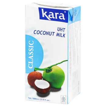 Молоко кокосове Kara ультрапастеризоване 17% 1л - купити, ціни на MasterZoo - фото 1