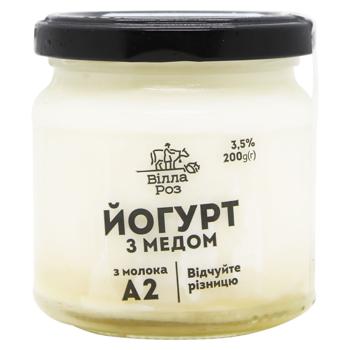 Villa Roz Yogurt with Honey 3.5% 200g - buy, prices for MegaMarket - photo 1