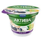 Бифидойогурт Активиа ягоды-злаки 2,2% 180г